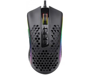 Мишка Redragon Storm Elite RGB, ігрова, 16000dpi., 10кн., чорна