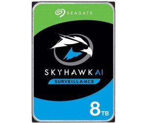 Накопичувач HDD 3.5 SATA 8.0TB Seagate SkyHawk Surveillance 5400rpm 256MB (ST8000VX010)