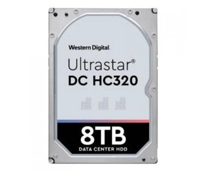 Накопичувач HDD 3.5 SATA 8.0TB WD ultrastar DC HC320 7200rpm 256MB (0B36404)