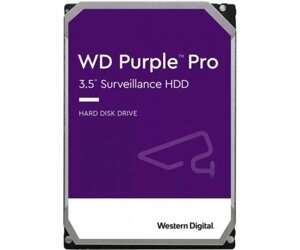 Накопичувач HDD SATA 14.0TB WD purple pro 7200rpm 512MB (WD142PURP)