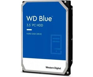 Накопичувач HDD SATA 4.0TB WD blue 5400rpm 256MB (WD40EZAX)