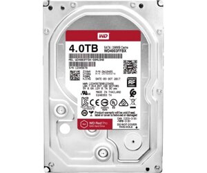 Накопичувач HDD SATA 4.0TB WD red pro NAS 7200rpm 256MB (WD4003FFBX)