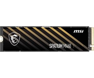 Накопичувач SSD 1TB MSI spatium M460 M. 2 2280 pcie 4.0 x4 nvme 3D NAND TLC (S78-440L930-P83)