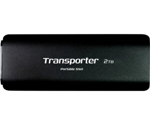 Накопичувач зовнішній SSD USB 2.0TB Patriot Transporter Black (PTP2TBPEC)