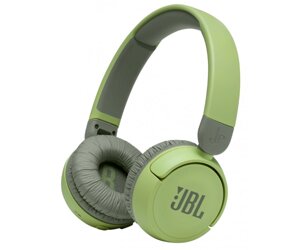 Навушники бездротові JBL JR 310BT, Green, Bluetooth, мікрофон, акумулятор 400 mAh, дитячі (JBLJR310BTGRN)