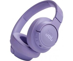 Навушники JBL Tune 720BT, Purple, 3.5 мм/Bluetooth, мікрофон, технологія JBL Deep Bass Sound, складаються (JBLT720BTPUR)