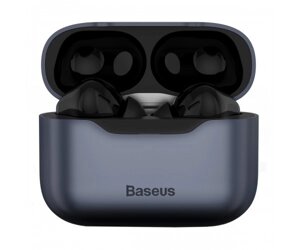 Навушники з мікрофоном Baseus SIMU ANC True Wireles Earphones S1 Pro Темно сині