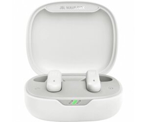 Навушники з мікрофоном JBL TWS wave flex white jblwflexwht