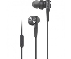 Навушники з мікрофоном Sony MDR-XB55AP Black