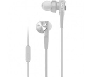 Навушники з мікрофоном Sony MDR-XB55AP White