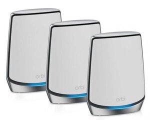 Netgear система wifi-mesh orbi RBK853 AX6000, 3мод, білий