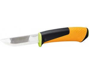 Ніж для важких робіт з точилкою Fiskars 156018 (1023619)