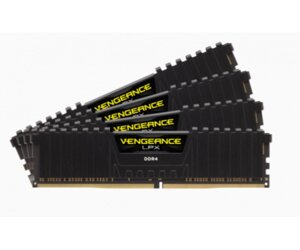 Оперативна память corsair 32 GB (4x8GB) DDR4 3200 mhz vengeance LPX black (CMK32GX4m4B3200C16)