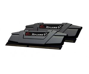 Память для настільних компютерів G. Skill 16 GB (2x8GB) DDR4 3200 MHz Ripjaws V Gunmetal Gray (F4-3200C16D-16GVGB)