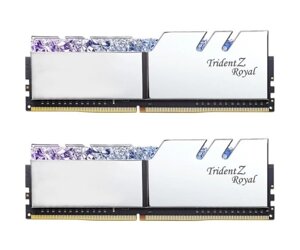 Память для настільних компютерів G. Skill 16 GB (2x8GB) DDR4 3200 MHz Silver (F4-3200C16D-16GTRS)