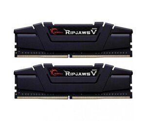 Память для настільних компютерів G. Skill 16 GB (2x8GB) DDR4 3600 MHz Ripjaws V Classic Black (F4-3600C18D-16GVK)