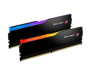 Память для настільних компютерів G. Skill 64 GB (2x32GB) DDR5 6400 MHz Ripjaws M5 RGB Black (F5-6400J3239G32GX2-RM5RK)