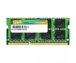 Память для ноутбуків silicon power 8 GB SO-DIMM DDR3 1600 mhz (SP008GBSTU160N02)