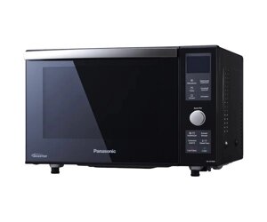 Panasonic Мікрохвильова піч, 23л, 1000Вт, гриль, дисплей, чорний NN-DF383BZPE