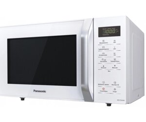 Panasonic Мікрохвильова піч, 25л, 800Вт, дисплей, білий