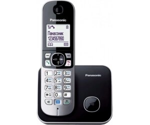 Panasonic Радіотелефон DECT KX-TG6811UAB, Black