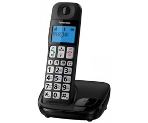 Panasonic Радіотелефон DECT KX-TGE110UCB Black