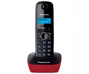 Panasonic Радіотелефон Panasonic KX-TG1611UAR Black Red