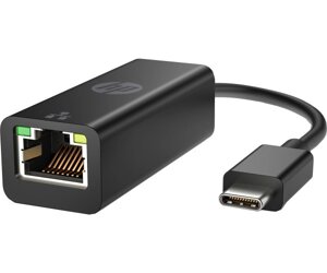 Перехідник HP USB Type C, Ethernet RJ45