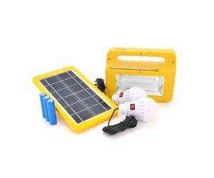 Переносний ліхтар RT908BT+Solar, 1+1 режим, Радіо+ Bluetooth колонка, вбудований акум, 3 лампочки 3W, USB вихід,