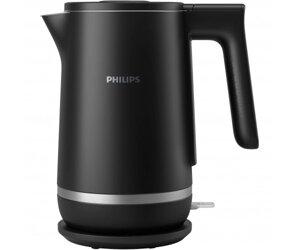 Philips Електрочайник Double Walled Kettle, 1.7л, Strix, з повійними стінками, чорний