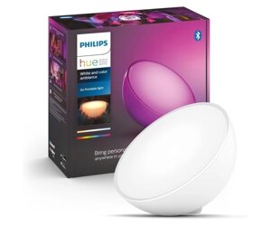 Philips Hue Світильник портативний розумний Go, 2000K-6500K, RGB, ZigBee, Bluetooth, димування