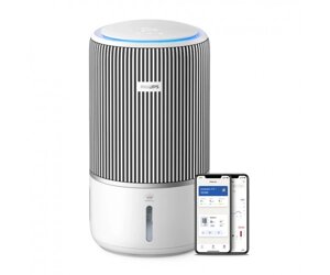 Philips Очисник-увлажнювач повітря Series 3400, 78м2, 300м3/рік, 3-х куля. HEPA фільтр +вугільний фільтр, Wi-Fi, 5