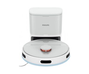 Philips Робот-пилосос Series 2000, h=40.3см, вологе прибирання, конт пил -0.25л, автон. робота до 130хв, НЕРА 11, білий