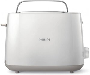 Philips Тостер Daily Collection, 830Вт, пластик, білий