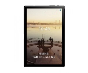 Планшет Sigma mobile Tab A1010 Neo 4/128GB 4G Dual Sim Black+чохол-книжка