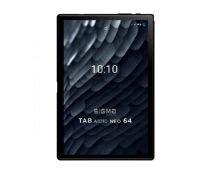 Планшет Sigma mobile Tab A1010 Neo 4/64GB 4G Dual Sim Black+чохол-книжка