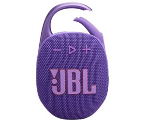 Портативна акустика JBL Clip 5 Purple (JBLCLIP4PUR) (6980787)