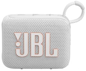 Портативна акустика JBL Go 4 White (JBLGO4WHT) (6980799)