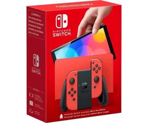 Портативна ігрова префікс Nintendo Switch OLED Model Mario Red Edition