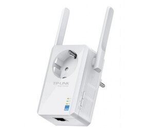 Повторювач Wi-Fi сигналу TP-Link TL-WA860RE N300 1хFE LAN ext. ant x2 розетка