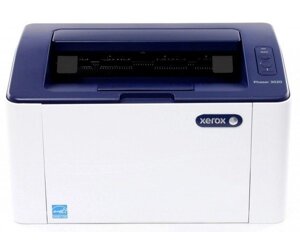 Принтер лазерний ч/б A4 Xerox Phaser 3020, Grey/Dark Blue, WiFi, 600x600 dpi, до 20 стор/хв, USB, картридж 106R02773