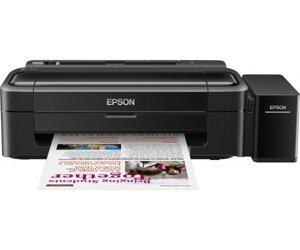 Принтер струменевий кольоровий A4 Epson L132, Black, 5760х1440 dpi, до 27/15 стор/хв, USB, вбудоване СНПЧ по 70 мл,