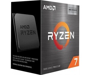 Процесор AMD (AM4) ryzen 7 5700X3d, box, 8x3.0 ghz (turbo boost 4.1 ghz), L3 96mb, zen 3 (vermeer), 7 nm, TDP 105 вт,