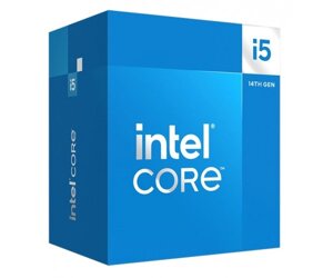 Процесор Intel Core i5 (LGA1700) i5-14400, Box, 10x2.5 GHz (Turbo Boost 4.7 GHz, 16 потоків), UHD Graphics 730, L3 20Mb