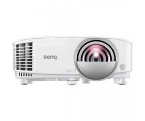 Проектор BENQ MX808STH, короткофокусний, DLP, XGA, 3600AL, 20000:1, D-sub, HDMI, білий