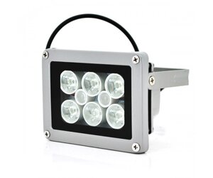 Прожектор спрямований з сутінковим датчиком YOSO 12V 1.2W, 6 + 2LED, IP66, кут огляду 60 °дальність до 30м,