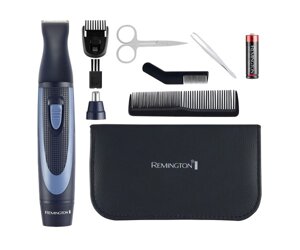 Remington Набір дорожній TRAVEL KIT, для бороди, вусів, носа та вух, насадок-3, чохол, гребінець, пінцет, кусачки,