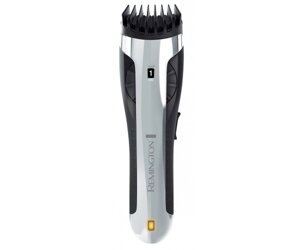 Remington Тример Bodyguard Body Hair Trimmer, акум., насадок-2, титан. напил., чорно-сріблястий