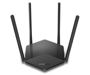 Роутер mercusys MR60X wi-fi 802.11ax, 1775mb, 3 LAN 10/100/1000mb, підтримка MU-MIMO/MIMO