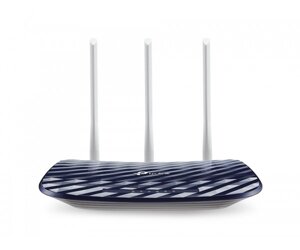 Роутер TP-LINK archer C20, wi-fi 802.11a/b/g/n/ac, до 733 mb/s, 2.4/5ghz, 4 LAN 10/100 mb/s, RJ45 10/100mb/s (FE),